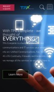 How dsci-net.com looks like on a mobile device such as an iPhone.