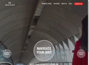 How dt.com looks like on a tablet such as an iPad.