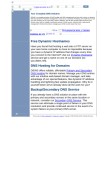 How dtdns.net looks like on a mobile device such as an iPhone.