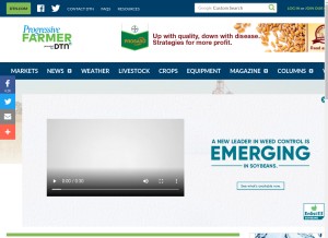 How dtnpf.com looks like on a tablet such as an iPad.