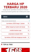 How duahp.com looks like on a mobile device such as an iPhone.