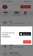 How dubaiedition.com looks like on a mobile device such as an iPhone.