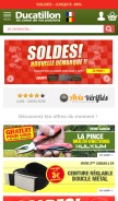 How ducatillon.com looks like on a mobile device such as an iPhone.