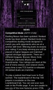 How duelingnexus.com looks like on a mobile device such as an iPhone.