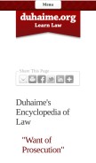 How duhaime.org looks like on a mobile device such as an iPhone.