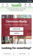 How dunelm.com looks like on a mobile device such as an iPhone.