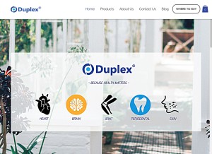 How duplex.sg looks like on a tablet such as an iPad.