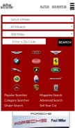 How dupontregistry.com looks like on a mobile device such as an iPhone.