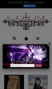 How dysfunctionaldoll.com looks like on a mobile device such as an iPhone.