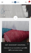 How dzeehome.com looks like on a mobile device such as an iPhone.