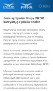 How dziennik.pl looks like on a mobile device such as an iPhone.