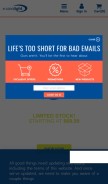 How e-conolight.com looks like on a mobile device such as an iPhone.