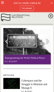 How e-ir.info looks like on a mobile device such as an iPhone.