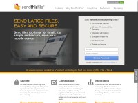 Desktop screenshot for sendthisfile.com