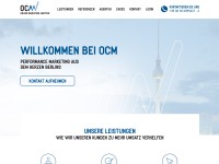 Desktop screenshot for ocm.de