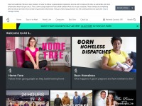 Desktop screenshot for channel4.com
