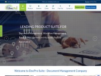 Desktop screenshot for docprodms.com