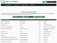 Desktop screenshot for live-footballontv.com