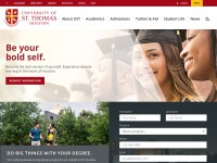 Desktop screenshot for stthom.edu