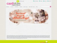 Desktop screenshot for cardstore.com