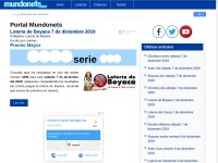 Desktop screenshot for mundonets.com