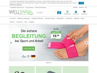 Desktop screenshot for wellsana.de