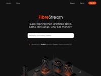 Desktop screenshot for fibrestream.ca