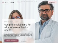Desktop screenshot for stdclinicindubai.com
