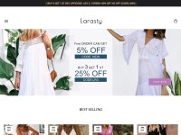 Desktop screenshot for larasty.com