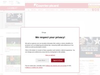 Desktop screenshot for courrier-picard.fr