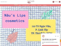 Desktop screenshot for naulips.shop