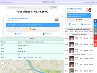 Desktop screenshot for infobyip.com
