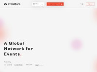 Desktop screenshot for eventflare.io