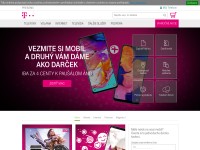 Desktop screenshot for telekom.sk