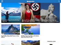 Desktop screenshot for wonderslist.com