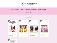 Desktop screenshot for bridesmaidsworld.com