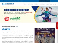 Desktop screenshot for truepowergroup.in