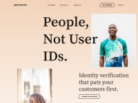 Desktop screenshot for withpersona.com