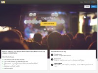 Desktop screenshot for watch2gether.com