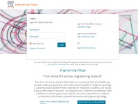 Desktop screenshot for engineeringvillage.com