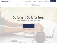 Desktop screenshot for freetaxusa.com