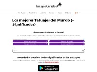 Desktop screenshot for tatuajesgeniales.com