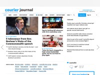 Desktop screenshot for courier-journal.com