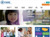 Desktop screenshot for foodallergy.org