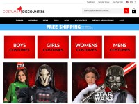 Desktop screenshot for costumediscounters.com