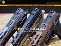 Desktop screenshot for sigsauer.com