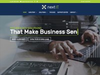Desktop screenshot for next-it.net