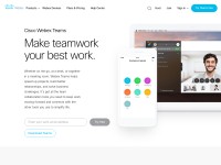 Desktop screenshot for ciscospark.com