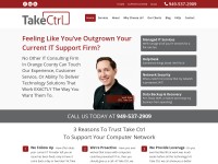 Desktop screenshot for takectrl.com