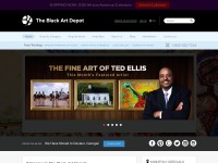 Desktop screenshot for blackartdepot.com